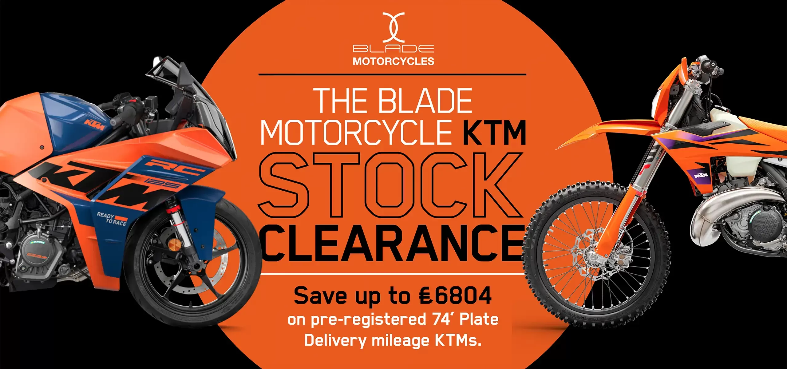 KTM PRE REG SALE