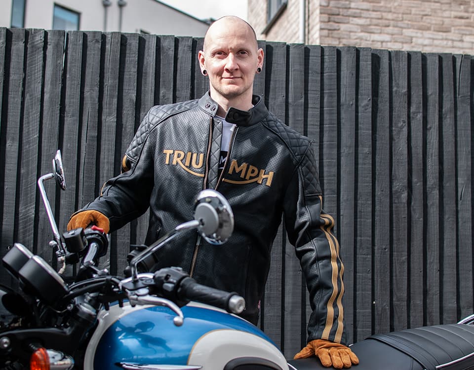 Top | Motorcycle Clothing 2022 Triumph Our Blade Triumph